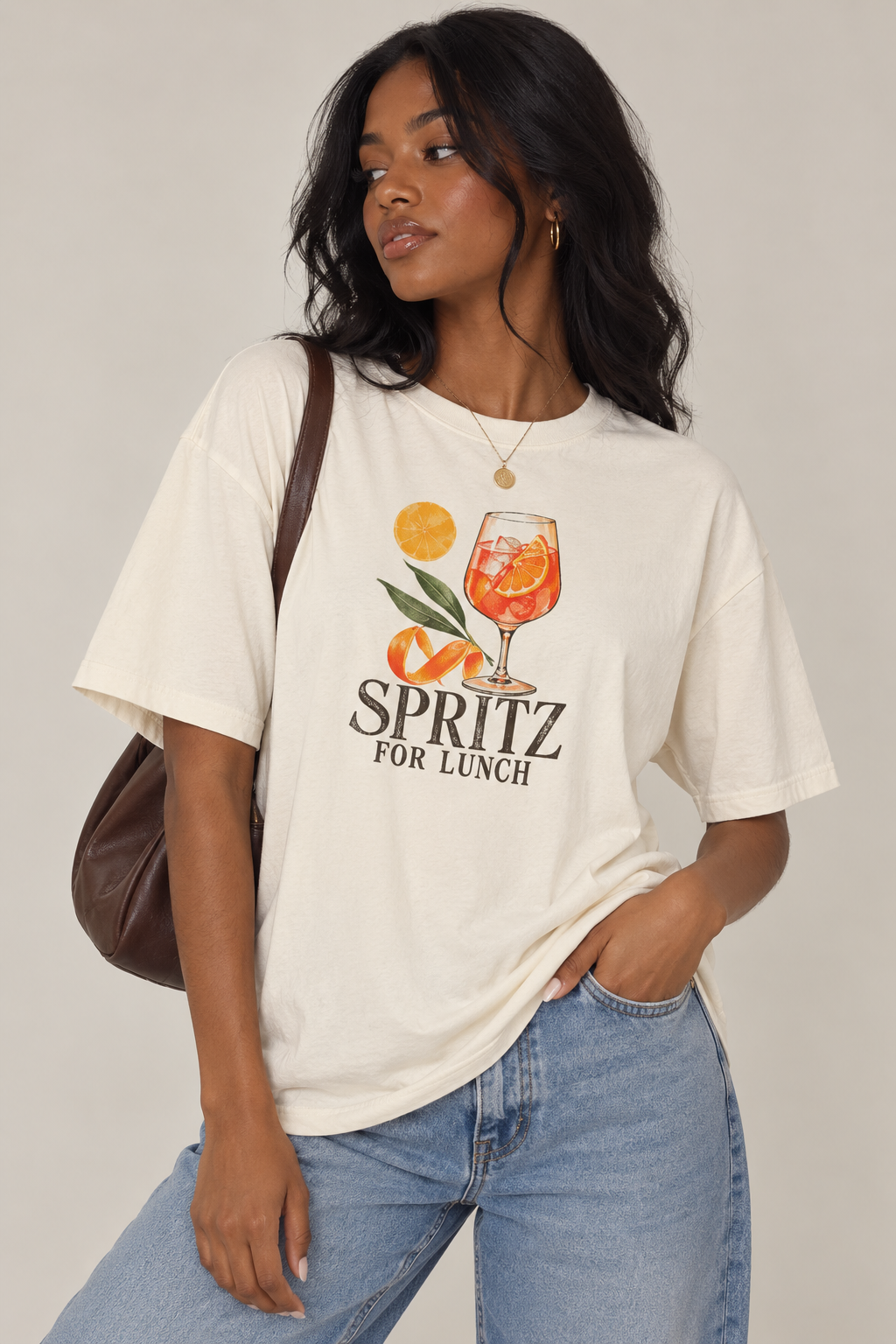 Spritz for Lunch Oversized Tee